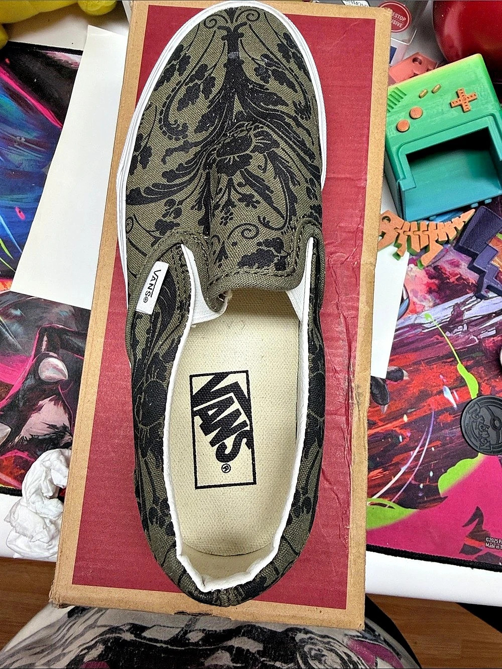 Vans Classic Slip-On Paisley Slip-On Sneakers US 5.5/7